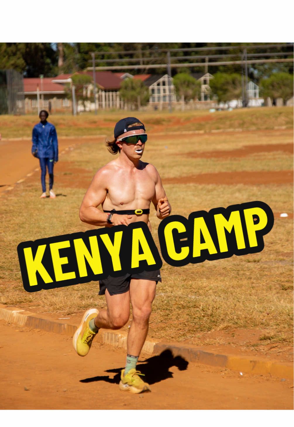 TikTok post by @lambrosarmy for Brooks Running. Caption reads: Training with the best runners on this planet for....