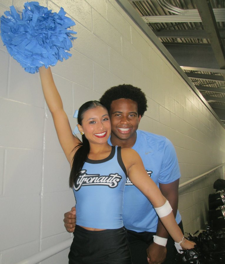 Instagram post by @eliza_labelle for Varsity Spirit. Caption reads: [...] was out of this world!! Thank you....