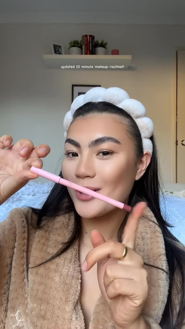 Instagram post by @nakita.williams for Tartecosmetics. Caption reads: Updated 10 minute makeup routine girlies!....