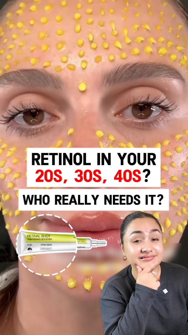 Instagram post by @_facedecor_ for Reequil. Caption reads: What’s the correct age to use Retinal, Retinal or....