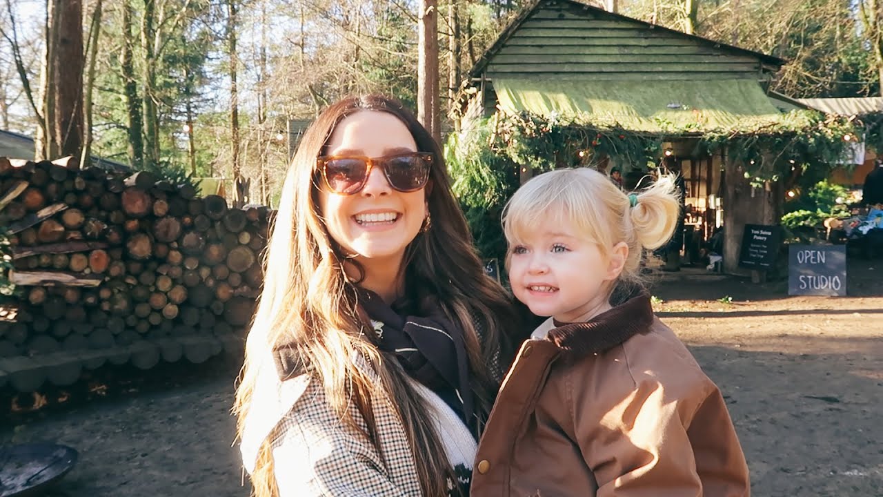 YouTube post by @ZoeSugg for Zara Home. Caption reads: Festive Woodland Walk & Evening Drone Show |....