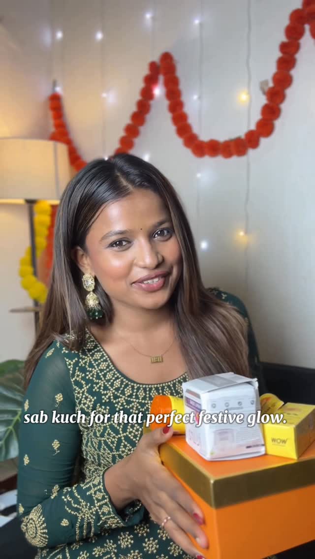 Instagram post by @ajitha_nadar_ for Biotique. Caption reads: Okay hear me out — I went on Amazon just to....