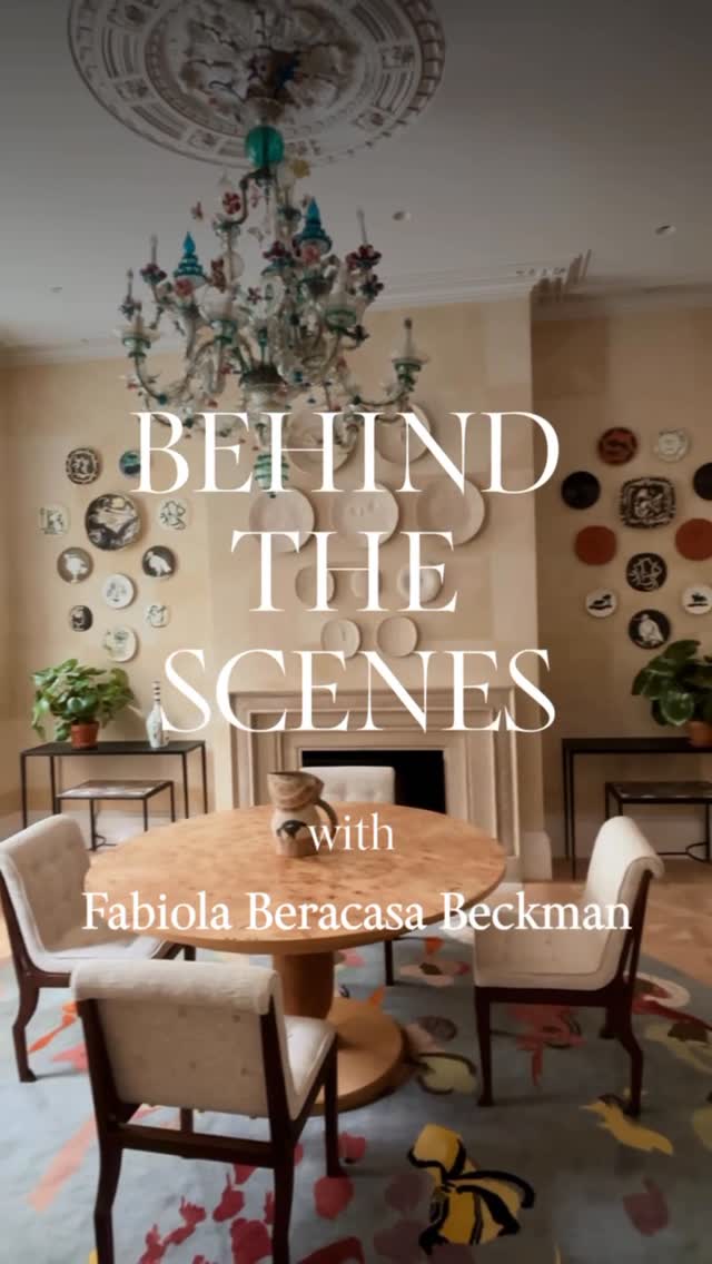 Instagram post by @amyastley for Architectural Digest. Caption reads: Go behind the scenes on AD’s December cover shoot....