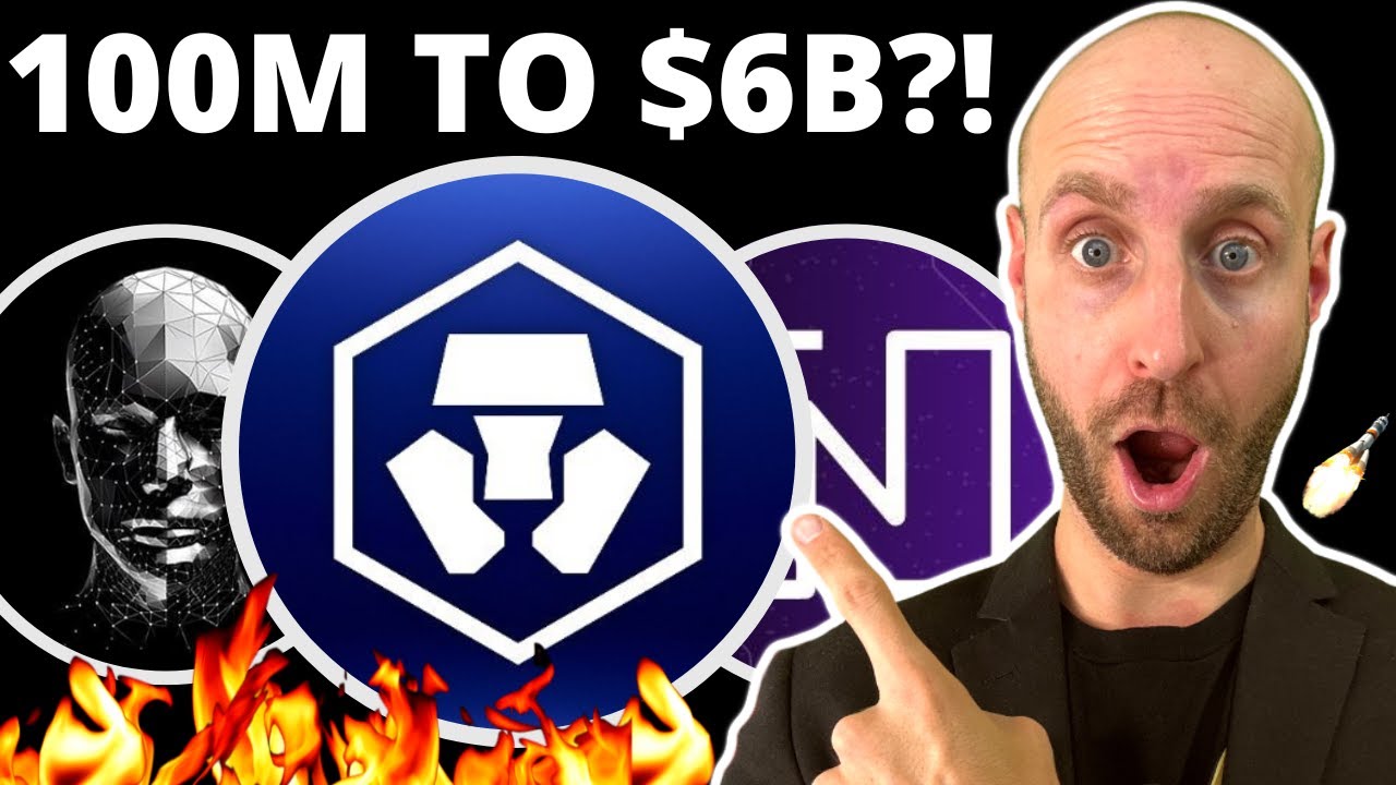 YouTube post by @JoeParysCrypto for CoinMarketCap. Caption reads: 🔥Top 3 Crypto Altcoins UNDER $1 Set To SKYROCKET....