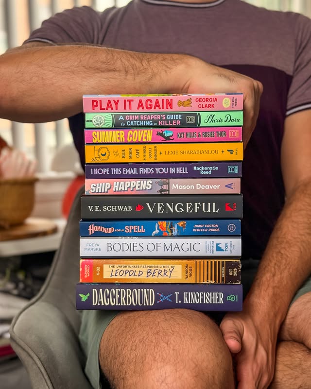 Instagram post by @steepreadrepeat for Penguin Teen. Caption reads: 📚 September Possibilities 🍎 Thank you to the....