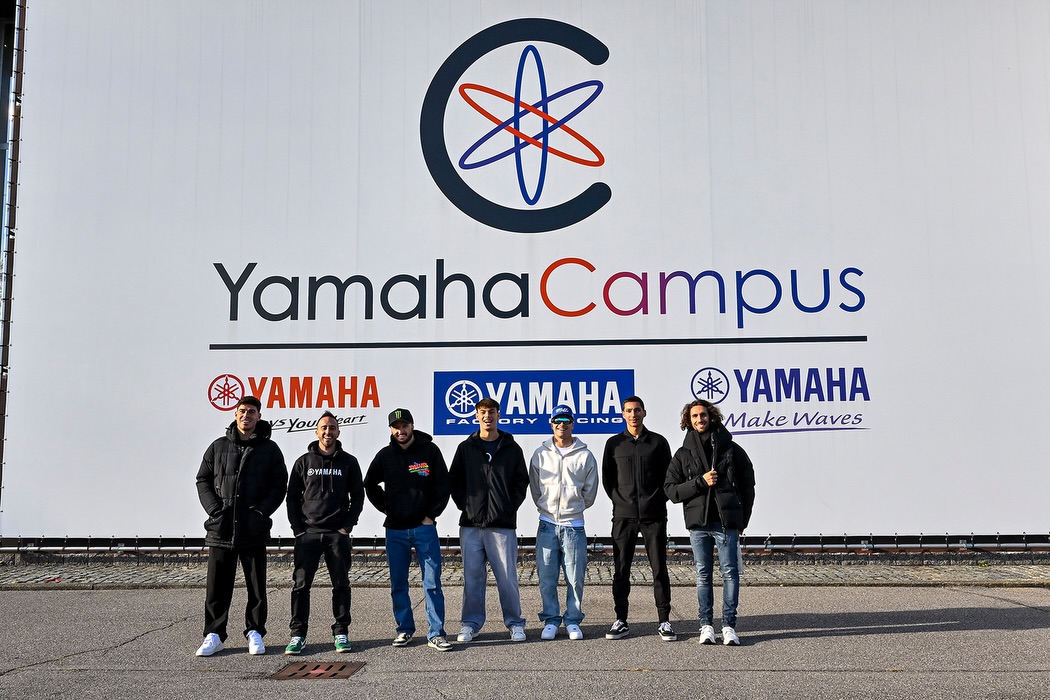 Instagram post by @pramacracing for Yamaha Motor. Caption reads: ✨ Last week, our Yamaha Campus was buzzing with....