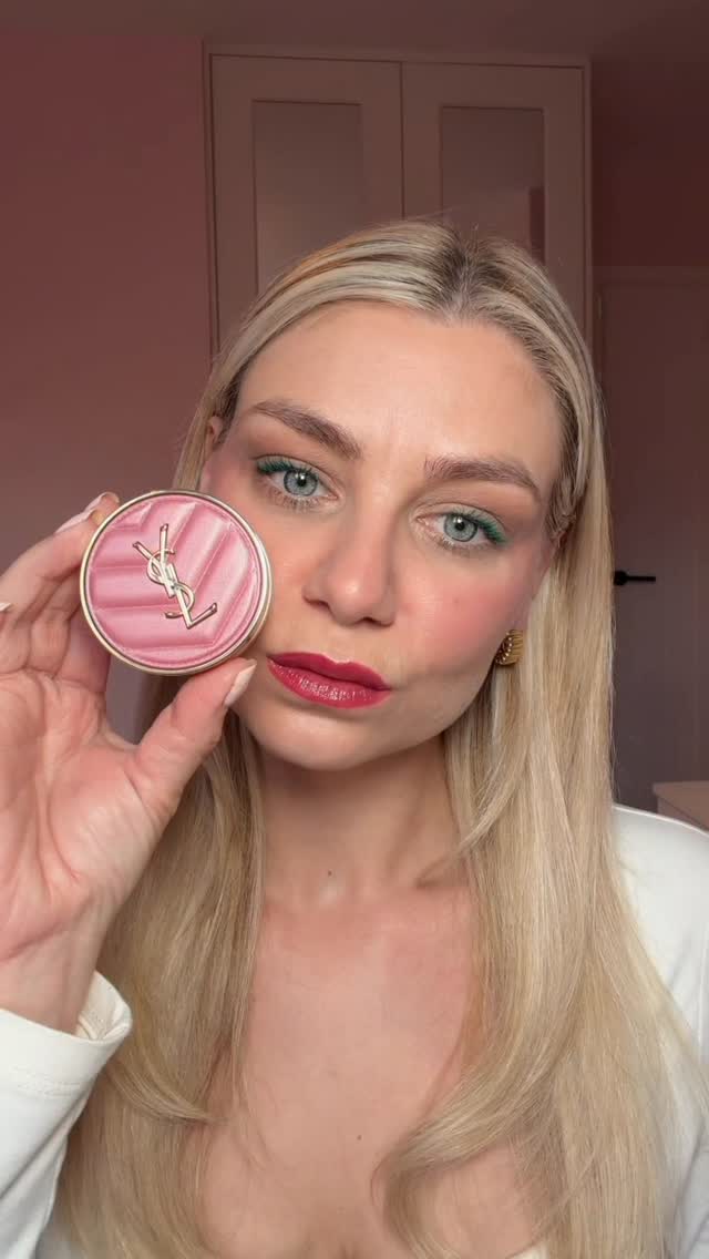 Instagram post by @laurenriecker for WPP. Caption reads: #AD @yslbeauty make me blush in shade 44 Nude....