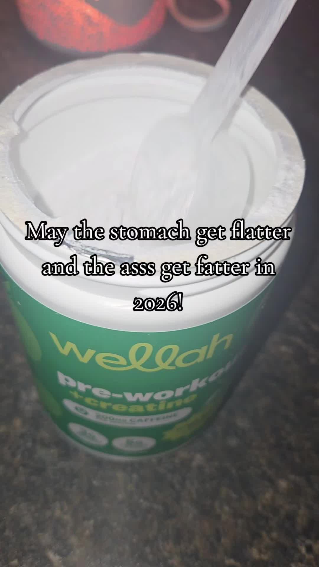 TikTok post by @sahwmof3kiddos0 for Wellah Nutrition. Caption reads: [...] not just physically but mentally! @Wellah....