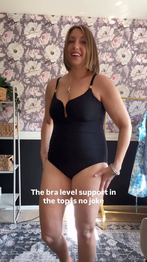 Instagram post by @jennaleighstl for Miraclesuit. Caption reads: Is the Miraclesuit worth $200?!! Here’s my honest....
