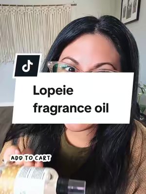 TikTok post by @ebony2717 for LOPEIE USA. Caption reads: @LOPEIE USA What’s the first thing you’d spray,....