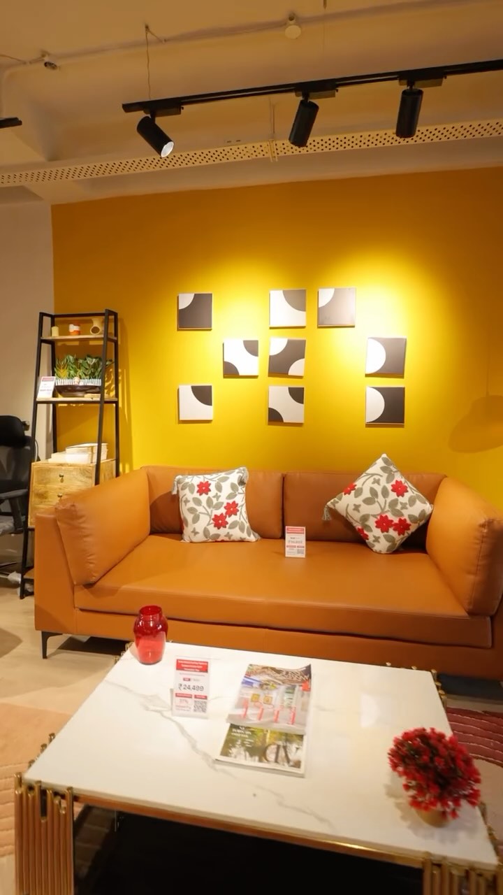Instagram post by @_.nimishaaa for Pepperfry. Caption reads: For @pepperfryagra elevating homes now in [...].