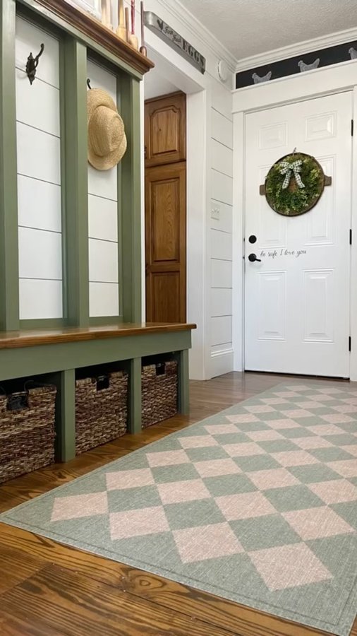 Instagram post by @3acrehomestead for The Cottage Journal. Caption reads: The Charlie floor flat looks so good from every....