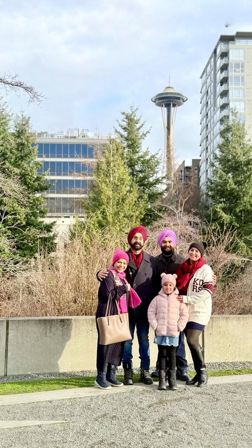 Instagram post by @harjinderkukreja for Visit The USA. Caption reads: #Ad 48 Hours in Seattle, Washington with the....