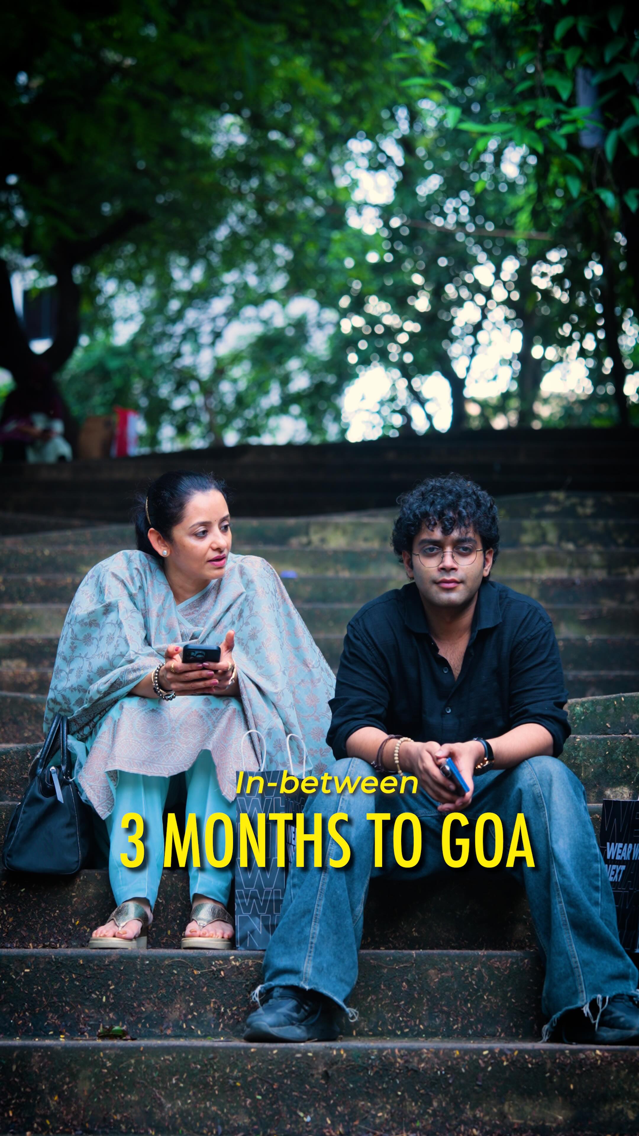 Instagram post by @manikkaroraa for Snitch. Caption reads: In-Between: 3 Months to Goa!

Life goes on in....