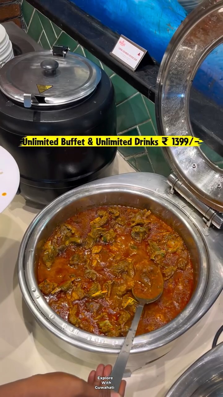 Instagram post by @explore_with_guwahati for Barbeque Nation. Caption reads: Must visit 😍 BARBIQUE NATION GUWAHATI ✨

Amazing....