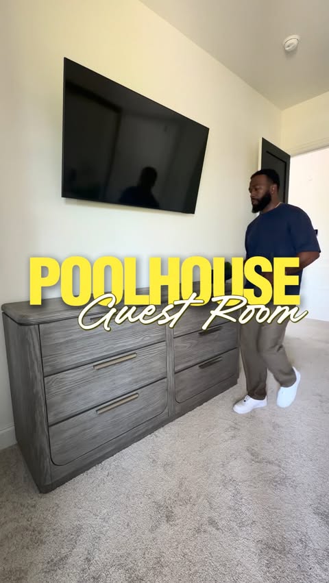 Instagram post by @_gqtone for Amazon Alexa. Caption reads: #AmazonAlexaPartner #ad Building the pool house....