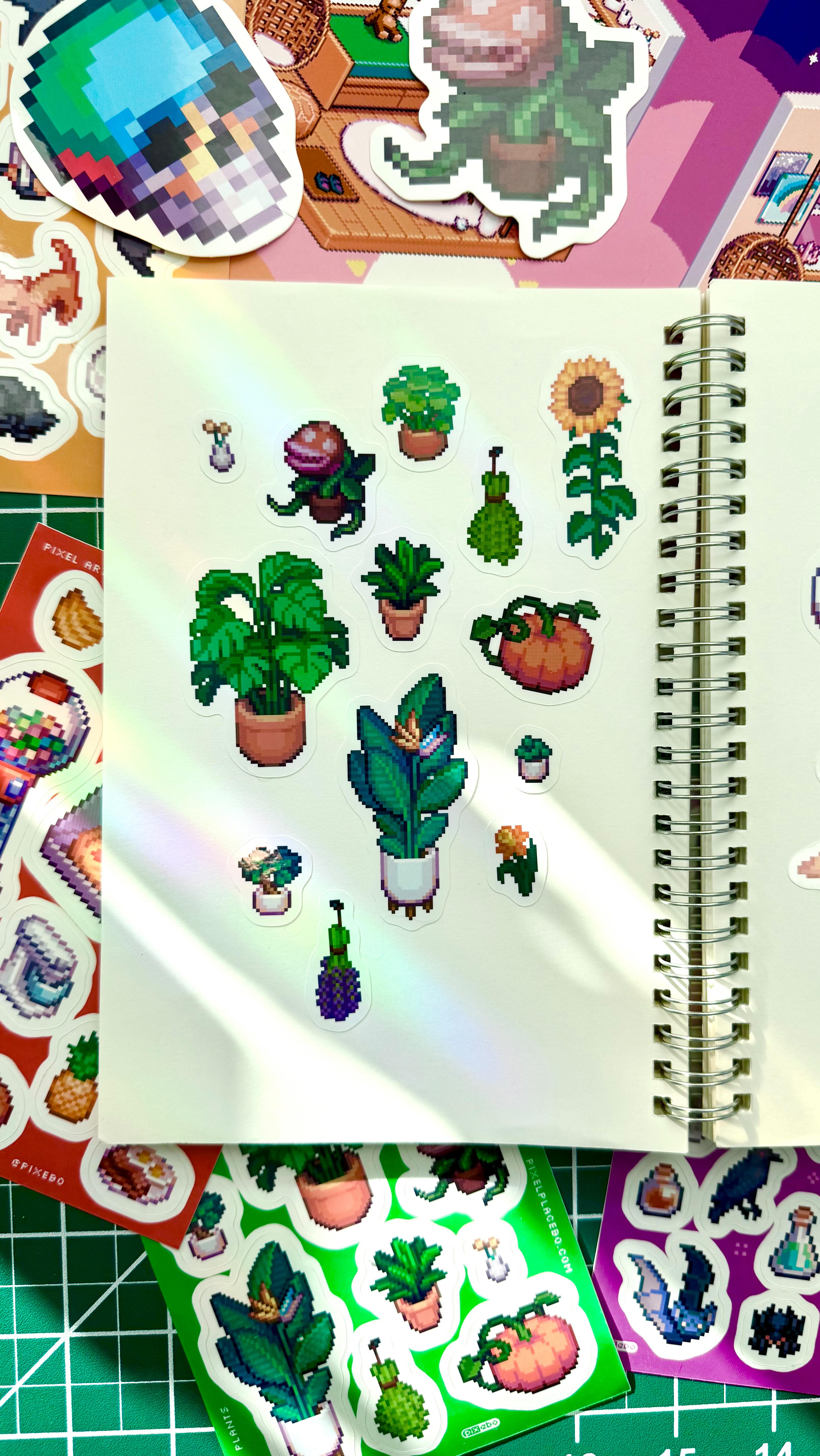 Instagram post by @pixebo for StickerApp. Caption reads: Guess who’s StickerApp’s Artist of the Month for....