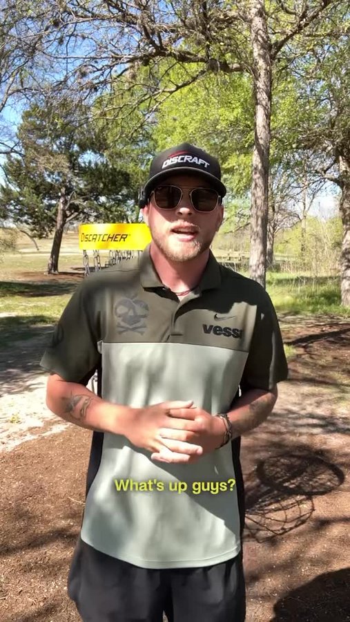 Instagram post by @ezra_robinson_02 for Vessi. Caption reads: [...] announce my partnership with @vessi for the....