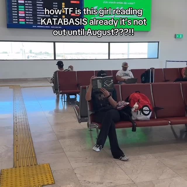 Instagram post by @hannahlisalohr for Epic Reads. Caption reads: she can’t keep getting away with this!?? last time....