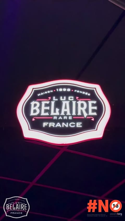 Instagram post by @pauldaprince for Ogilvy. Caption reads: Luc Belaire is crafted for those who understand....