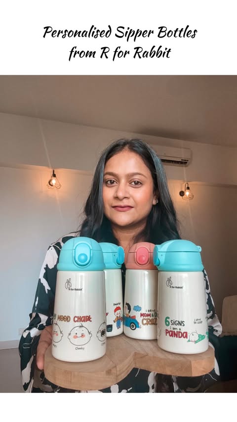 Instagram post by @duashasag for R for Rabbit. Caption reads: // The limited-edition @rforrabbitbaby ×....