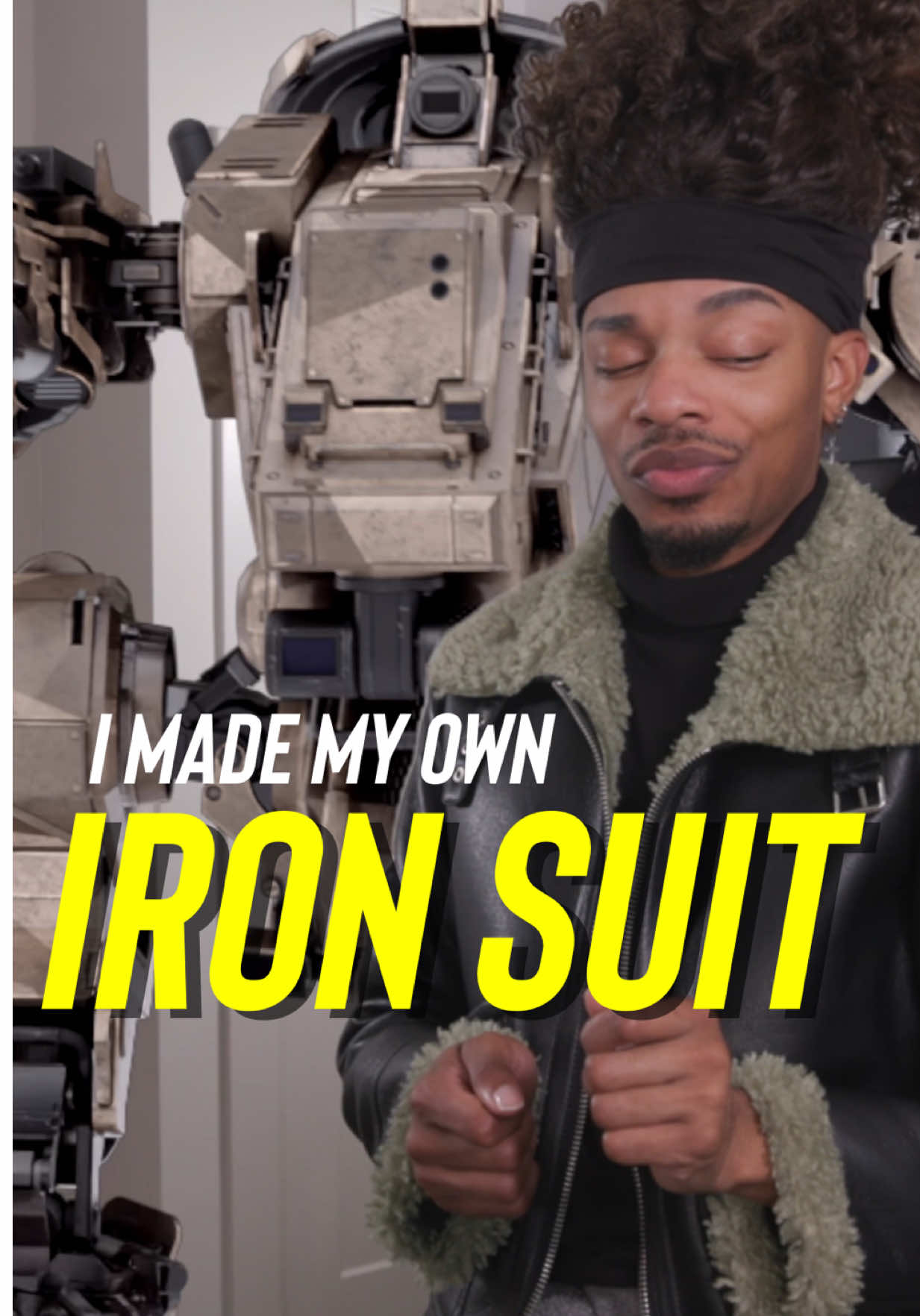 TikTok post by @officiallytonytoks for Marvel. Caption reads: How will you Build your legacy 🦾 #Ironheart....