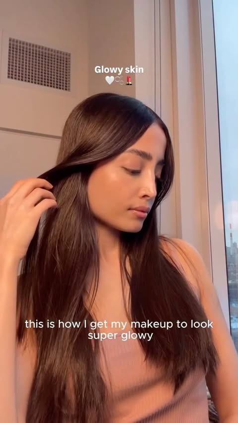 Instagram post by @ashanasule for Haruharu Wonder US. Caption reads: My go-to for glowy makeup & hydrated skin 🤍🫧....