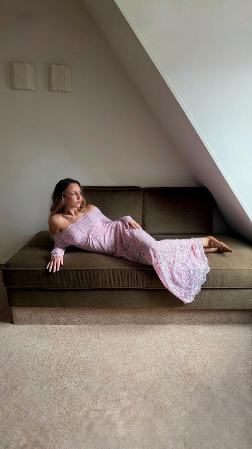 Instagram post by @carla_ginola for NET-A-PORTER. Caption reads: @rabanne exclusive collection available on....