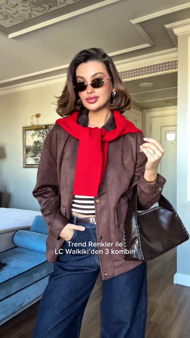 Instagram post by @ezgi.ergun for LC Waikiki. Caption reads: Coffee dates, night outs, business....