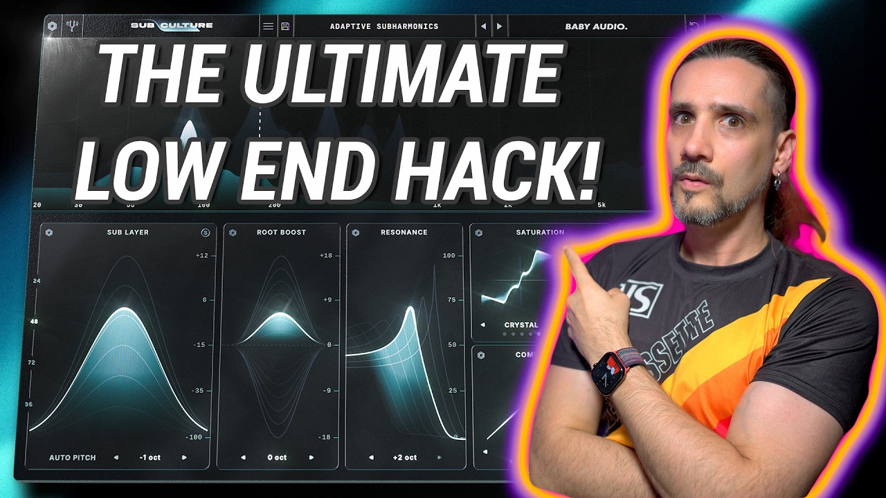 YouTube post by @DomSigalas for Thomann. Caption reads: They made the Plugin I was planning to make! 😳....