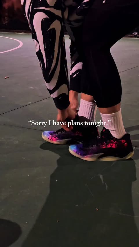 Instagram post by @sebogondur1 for INTERSPORT. Caption reads: Basketball is THE plan 🏀.