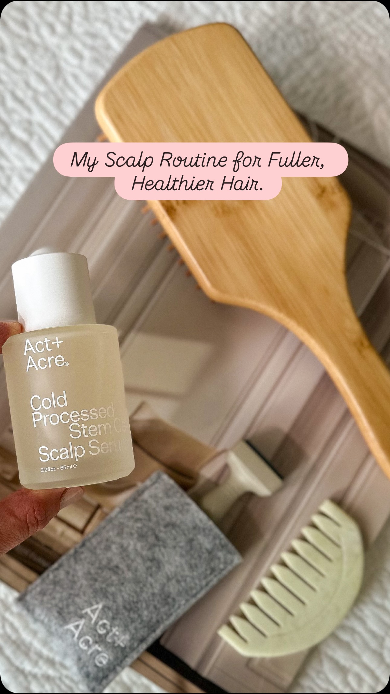 Instagram post by @iga_justdre for ActandAcre. Caption reads: Code: ✨iga_justdre✨ for 25% off; link in....