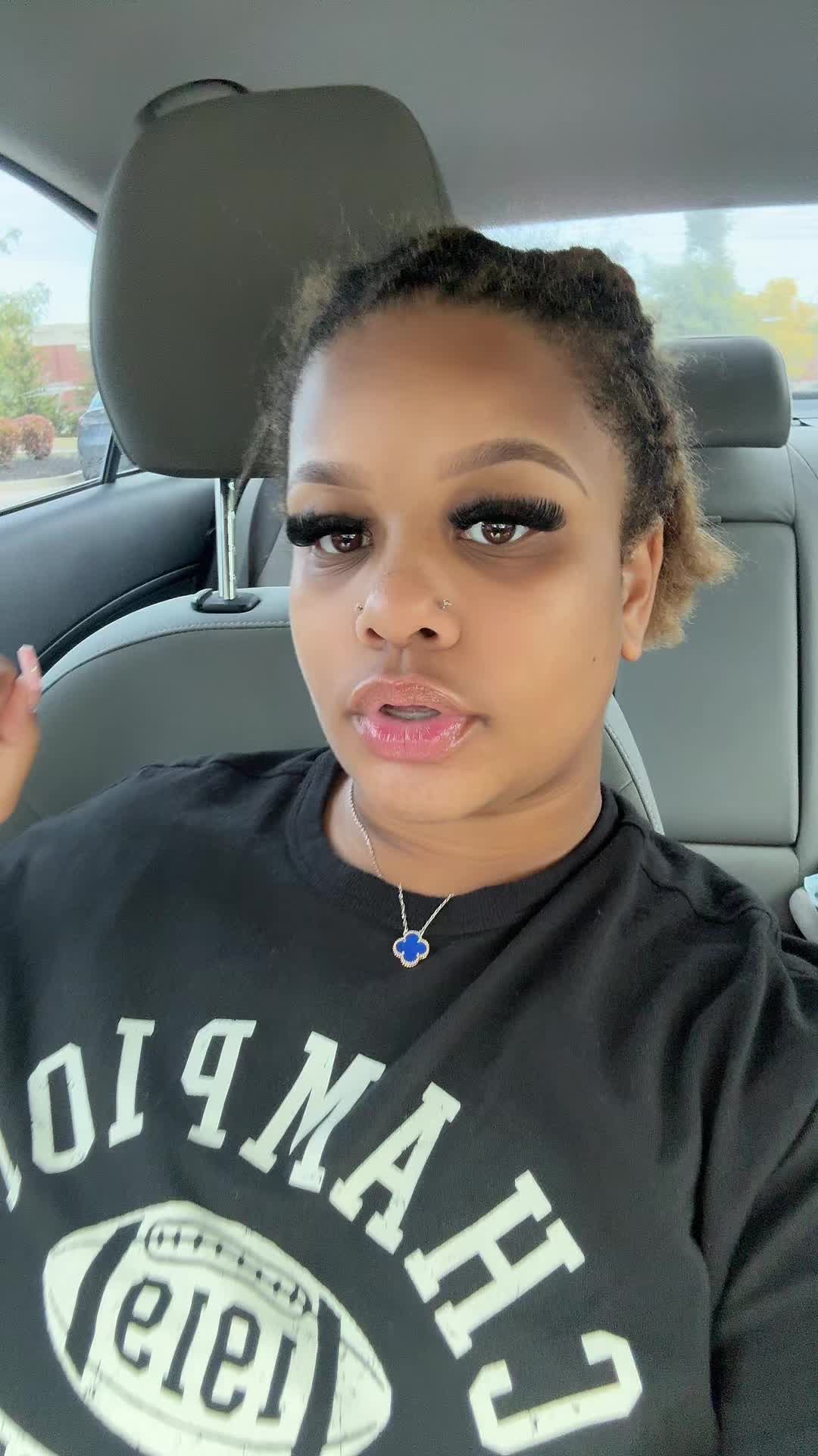 TikTok post by @mayanaandjarrell for Ashinehair. Caption reads: Forgot to post. Hair from @Ashinehair US.