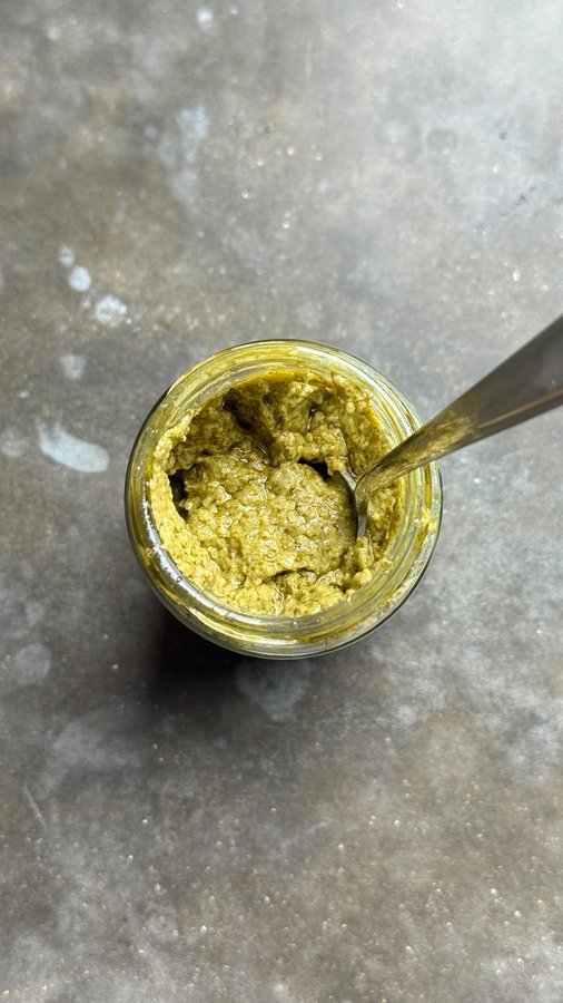 Instagram post by @condimentclaire for SAUZ. Caption reads: thank you to @getsauz for putting up with me and....