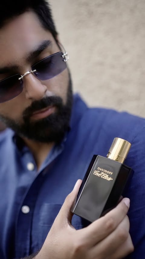 Instagram post by @hrithik.kochhar for SSBeauty by Shoppers Stop. Caption reads: The kind of fragrance people remember you by.....