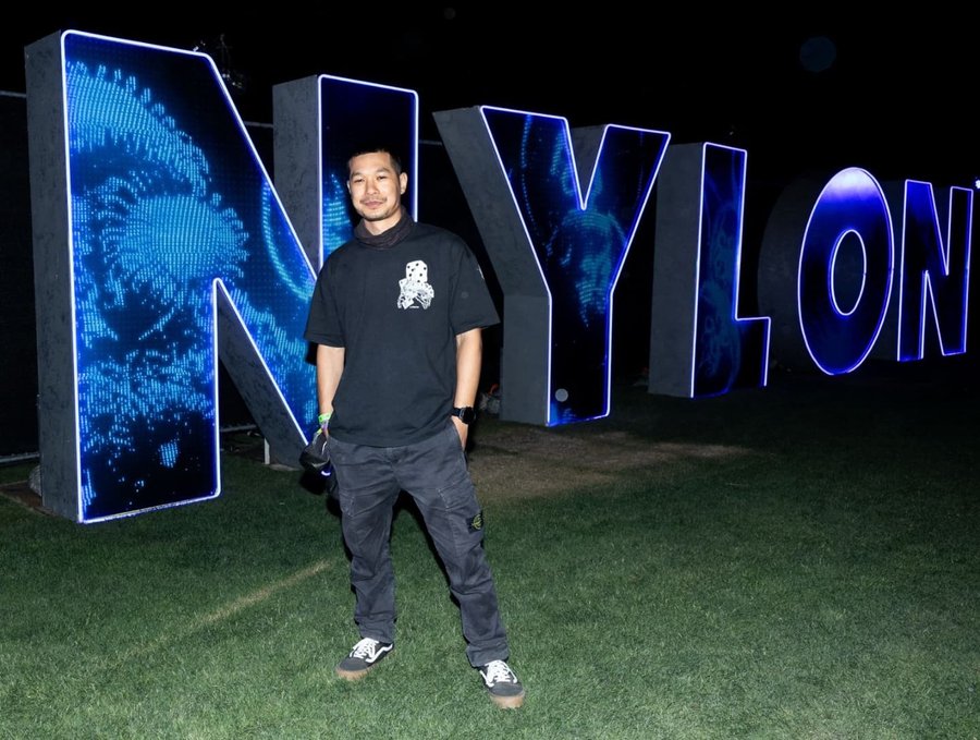 Instagram post by @taymettt for NYLON. Caption reads: Thank you so much to @nylonmag for organising and....