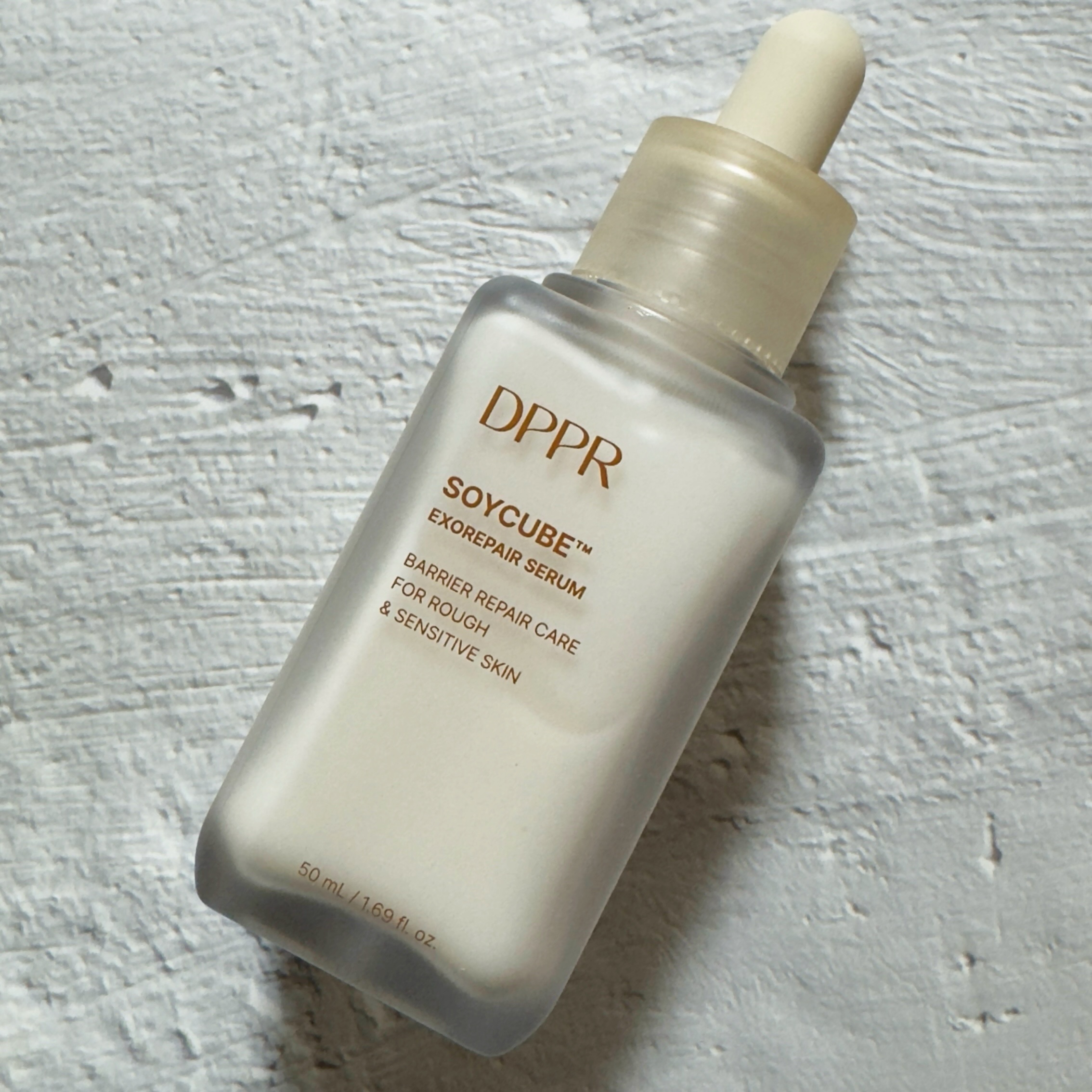 Instagram post by @dakotashawne for IPC Creators. Caption reads: DPPR Soycube Exorepair Serum....