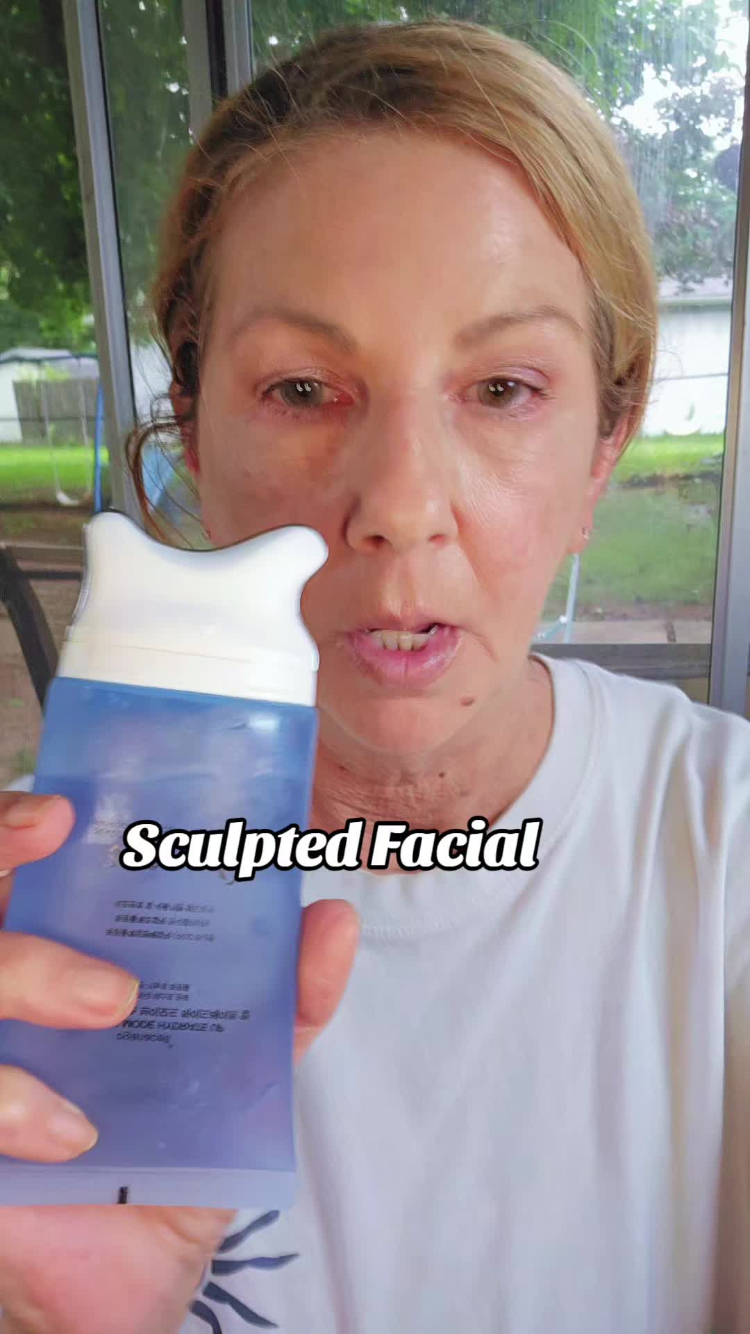 TikTok post by @kim.thomas48 for Oganacell. Caption reads: @Oganacell Store US PDRN Peptide Gua Sha Lifting....