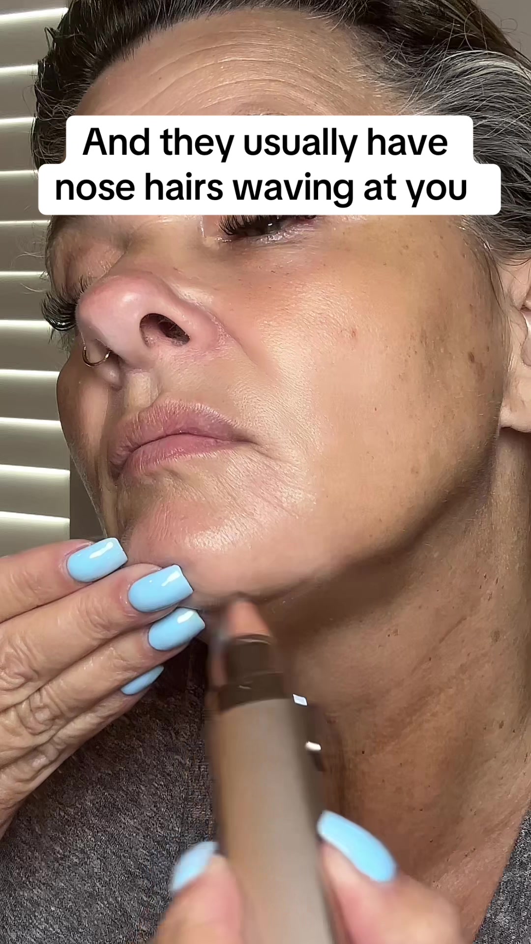 TikTok post by @babzy531 for Vogcrest. Caption reads: [...] trim yourself up before coming at me....
