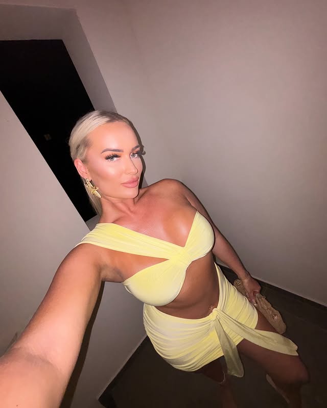 Instagram post by @laurenedgex for Rebellious Fashion. Caption reads: 📸💛 @rebelliousfashion #rebelgal....