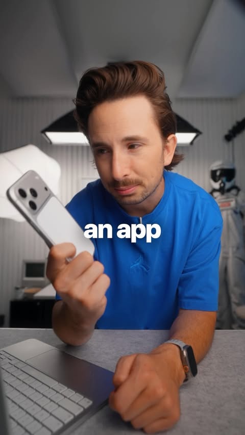 Instagram post by @landonbtw for Emergent Labs. Caption reads: I made my 6 year old a money tracker 👀.