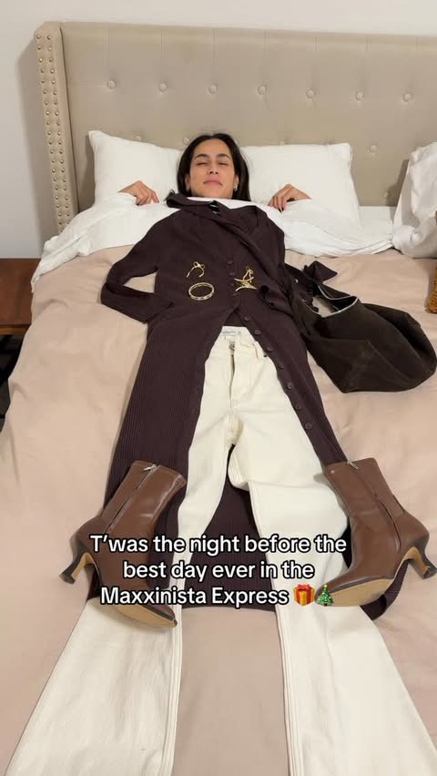 Instagram post by @juliana_lovesglam for TJ Maxx. Caption reads: If you know me you know this is my Christmas....