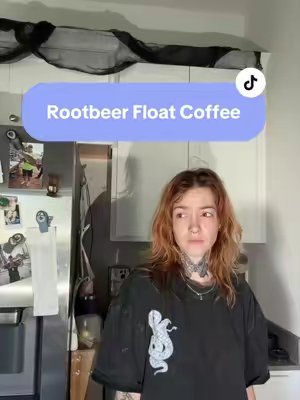 TikTok post by @crunchymomsourdough for Bones Coffee Company. Caption reads: [...] #coffeetok #coffeetiktok #cool @Bones Coffee....