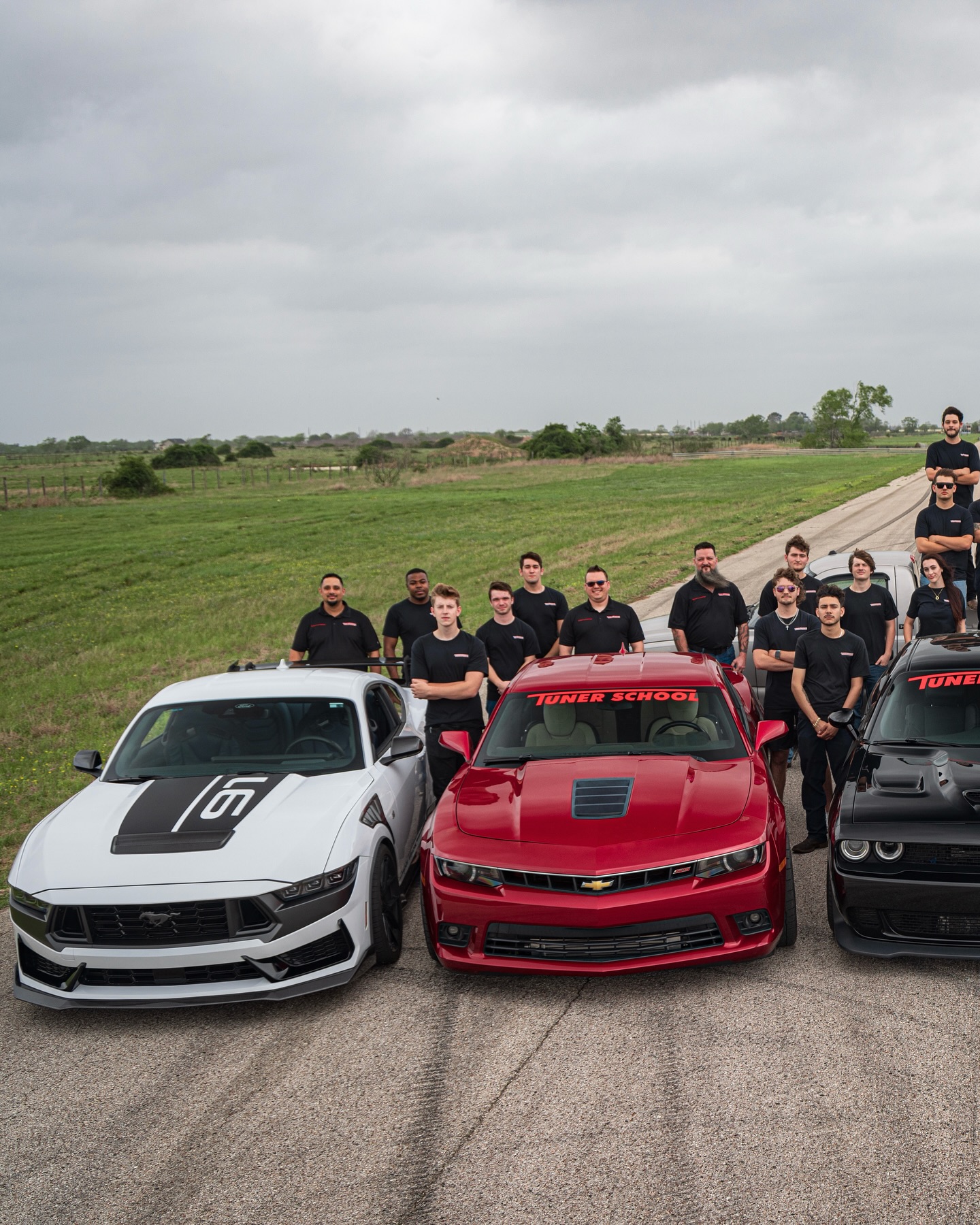 Instagram post by @tunerschool for PENNZOIL. Caption reads: Celebrating this incredibly talented group of men....