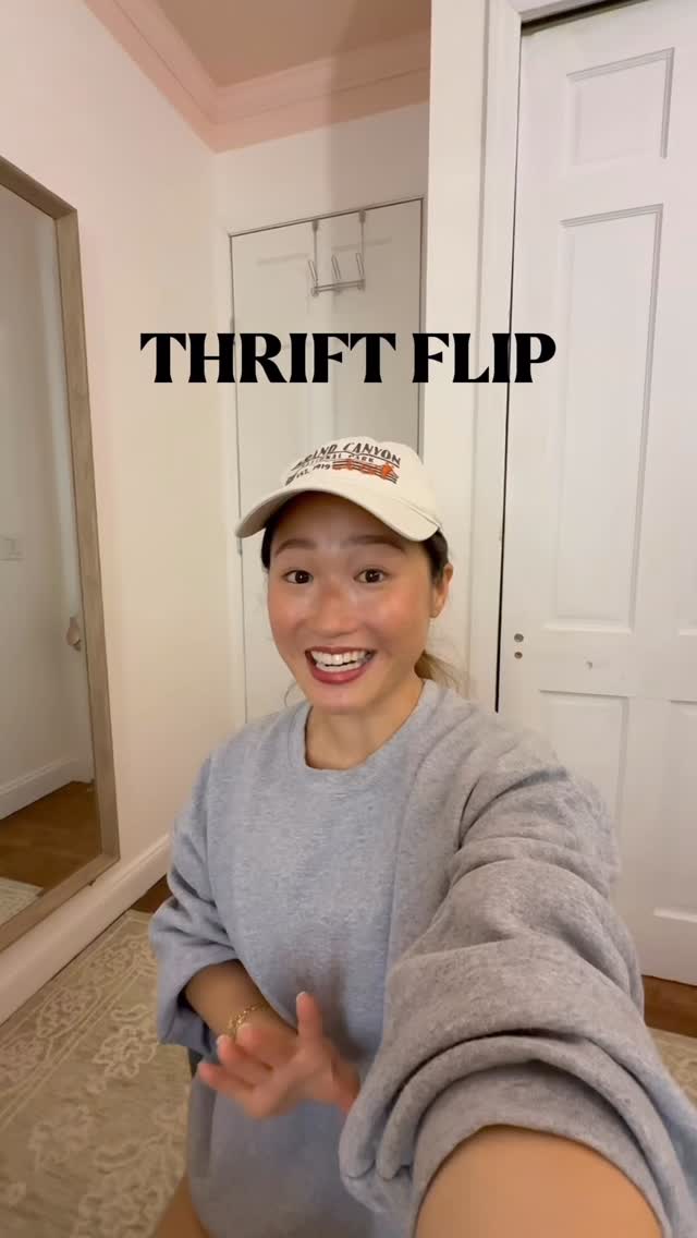 Instagram post by @littletoh for thredUP. Caption reads: I spent my birthday literally doing all of my....