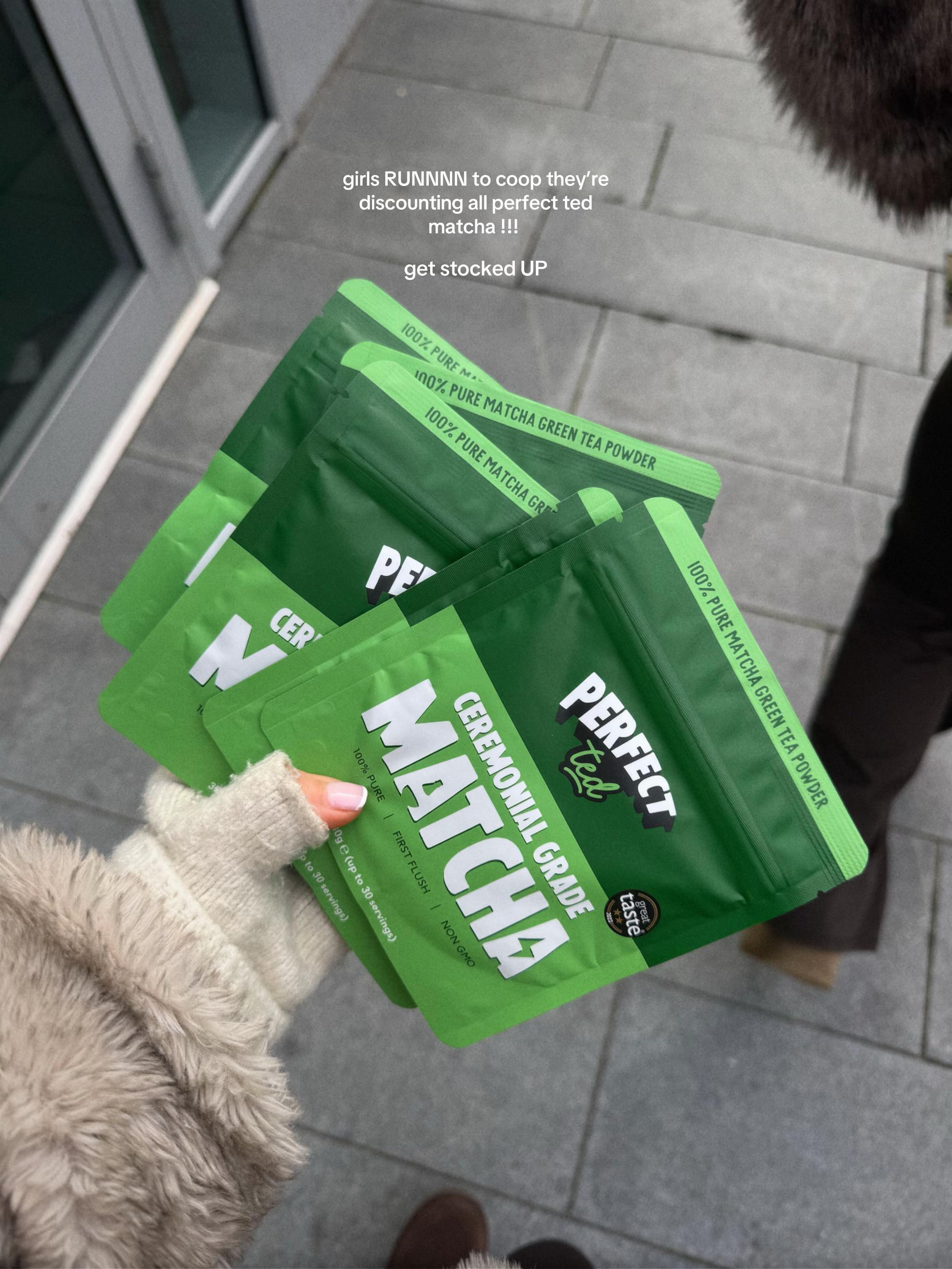 TikTok post by @emilyjanelife for PerfectTed. Caption reads: Obviously HAVE to stock up on @PerfectTed - the....