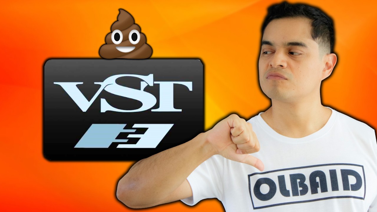 YouTube post by @OlbaidMusic for Çağdaş'ın İngilizce Dil Okulu. Caption reads: Goodbye VST: Why You Should Use CLAP Today.