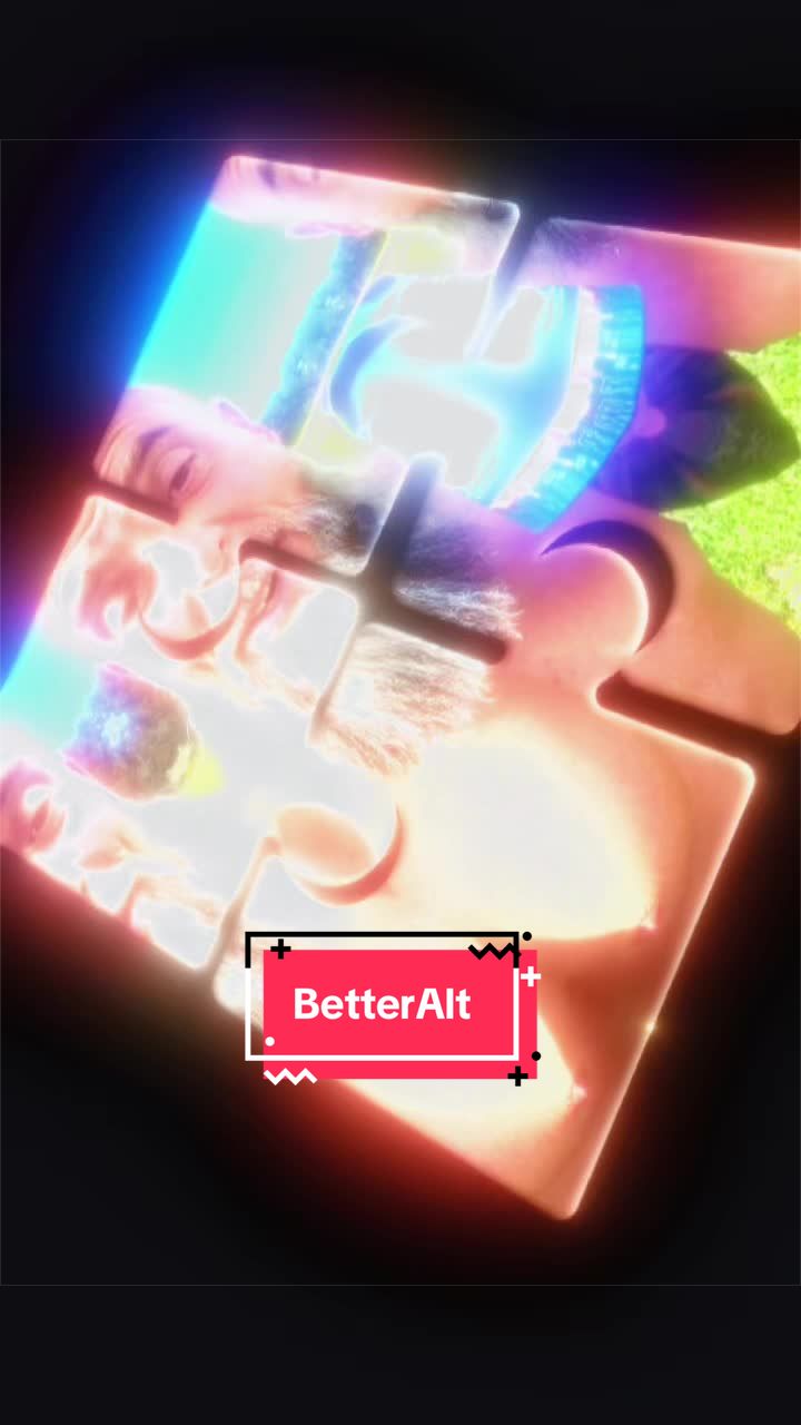 TikTok post by @supreme76x for Better Alt. Caption reads: 🍯 Find your moment of calm with Better Alt....