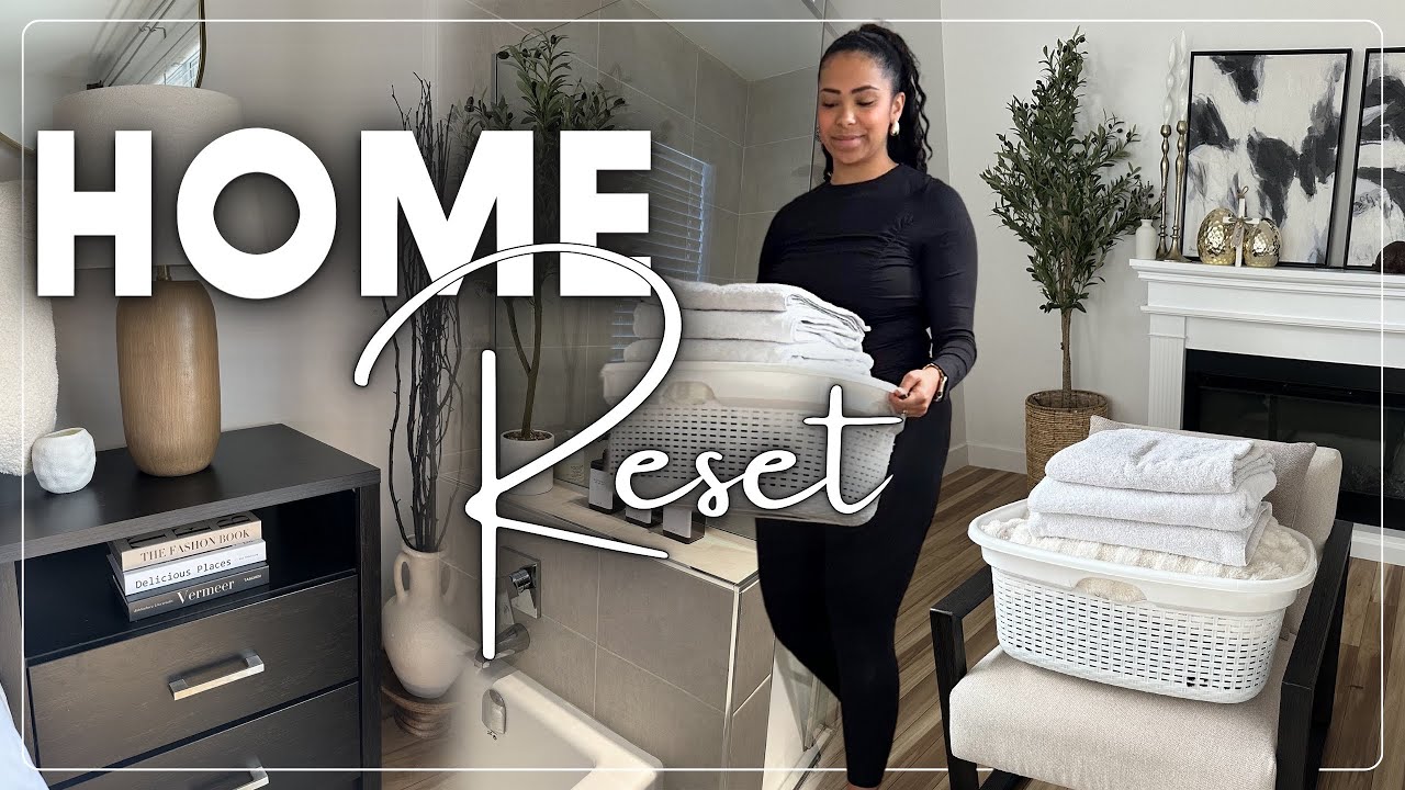 YouTube post by @Lovely-Lou for everdrop. Caption reads: ✨Home Reset! Motivation & Super Cleaning with me....