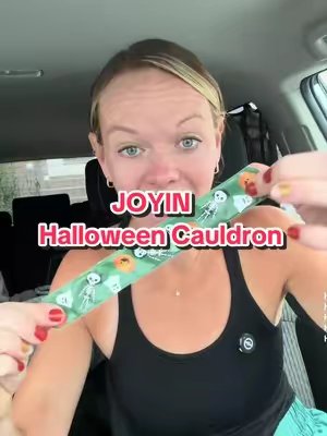 TikTok post by @mollieismomming for Joyfy-US. Caption reads: These halloween party favors are perfect for a....